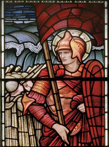 Josué (detalle) de Edward Coley and Dearle Burne Jones