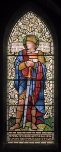 Rey Ethelbert de Edward Coley and Dearle Burne Jones