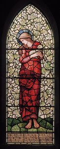 Santa Inés de Edward Coley and Dearle Burne Jones