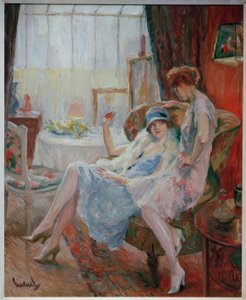 Visita al estudio de Edward Cucuel
