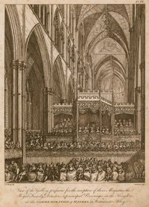 Conmemoración de Handel, Abadía de Westminster, Londres de Edward Dayes