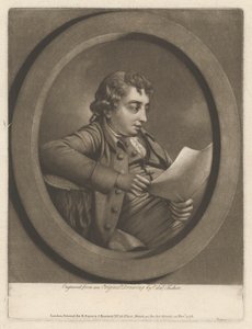 Burchell leyendo la balada de Edward Fisher