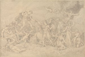 Apolo y Faetón de Edward Francis Burney