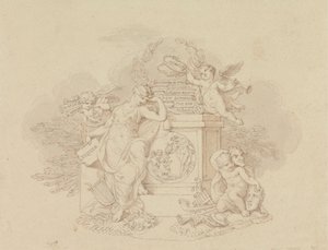 Diseños para las ilustraciones de las óperas de Mozart de Edward Francis Burney