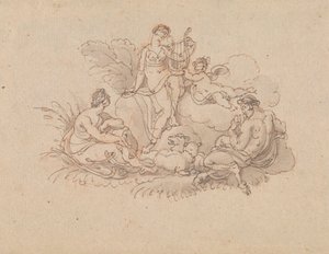 Erato y Pan