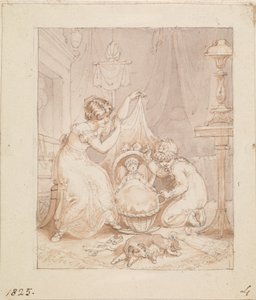 Ilustración para The New Doll: Sin título de Edward Francis Burney