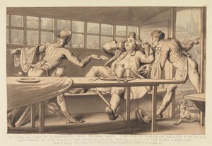 John Gilpin en el Barco de Paso de Uxbridge de Edward Francis Burney