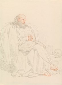 San Jerónimo meditando