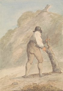 Leñador de Edward Francis Burney