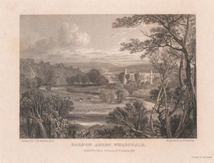 Abadía de Bolton, Wharfdale de Edward Francis Finden
