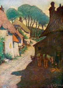 Pueblo de Thurlestone, South Devon, 1924-1926 de Edward Frederick Ertz