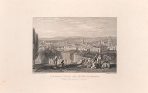 Florencia desde la Chiesa al Monte de Edward Goodall