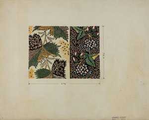 Pieza de calicó, c. 1936 de Edward Grant