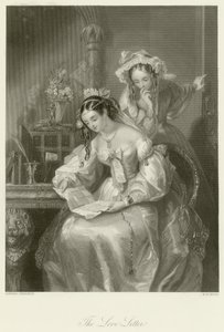La carta de amor de Edward Henry Corbould