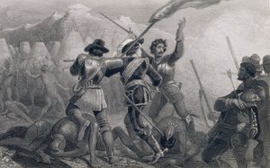 La guerra de los Pequots, 1636, de 
