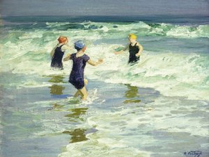 Tres de una clase de Edward Henry Potthast