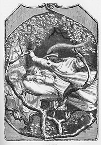 Briar Rose, 1901 de Edward Henry Wehnert