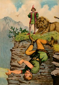 La caída de los gigantes, 1901 de Edward Henry Wehnert