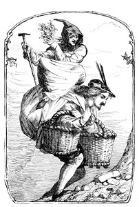La niña de los gansos en el pozo, 1901