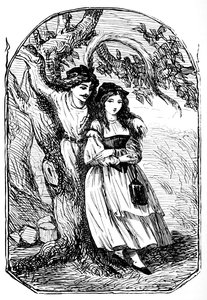 La anciana en el bosque, 1901