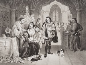 Los hijos de Eduardo IV separados de su madre por Ricardo Duque de Gloucester, 16 de junio de 1483, de 