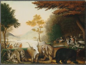 El Reino de la Paz de Edward Hicks