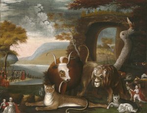 El reino pacífico y el tratado de Penn, 1845