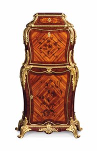 Petit secrétaire a abattant, c.1860 de Edward Holmes Baldock