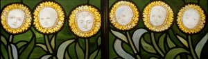 Mary, Mary, Quite Contrary, Flores (detalle)