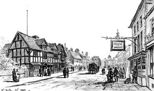 Lugar de nacimiento de Shakespeare, Stratford-upon-Avon, Warwickshire