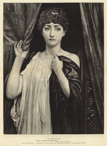 Cressida (grabado) de Edward John (after) Poynter