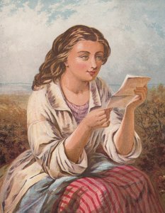 La Carta (litografía en color)