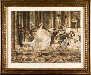 Danza Griega de Edward John Poynter