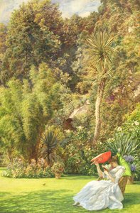 En un jardín de Edward John Poynter