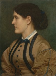 Retrato de Eliza Eastlake (1809-93) 1864 de Edward John Poynter