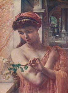 Psique en el Templo del Amor, 1882, c1915 de Edward John Poynter