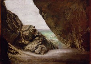 La cueva en Tintagel, 1903 de Edward John Poynter