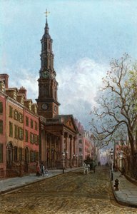 Iglesia de San Juan, Varick Street, Nueva York, 1914