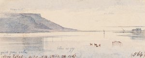 Aboo Zobat; 9:30 de la mañana, 28 de febrero de 1867 (564) de Edward Lear