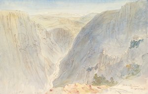 Agia Paraskevi, Epiro, Grecia, 13 de abril de 1857 de Edward Lear