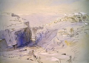 Baia, Zagora, Albania de Edward Lear