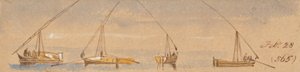 Barcos (dahabeahs); 28 de febrero [de 1867] (565)
