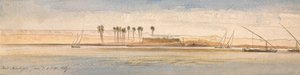 Deir Kadige, 1:00 p.m., 2 de enero de 1867 de Edward Lear