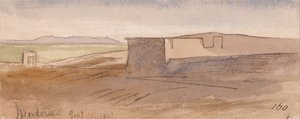 Dendera de Edward Lear