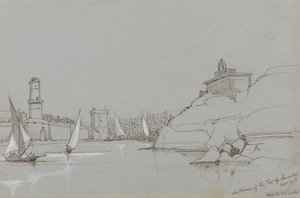 Entrada al puerto de Marsella
