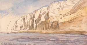 Gebel Sheikh Abu Fodde, 8:00 am, 4 de marzo de 1867 (588) de Edward Lear