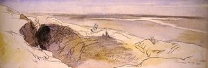 En el desierto cerca de Damasco de Edward Lear
