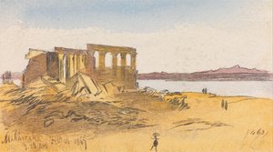 Maharraka, 7:25 am, 14 febrero 1867 (463) de Edward Lear