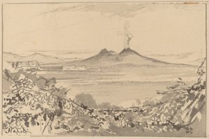 Nápoles de Edward Lear