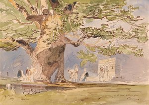 En la carretera, a dos horas de Tepelene, 19 de abril de 1857 de Edward Lear